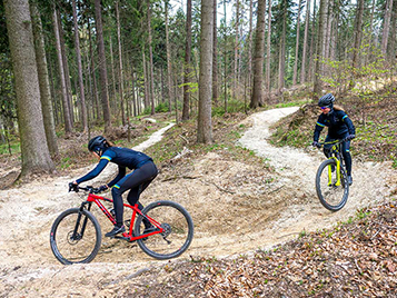Single track w Srebrnej Górze